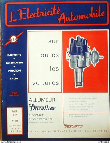 L'électricité automobile