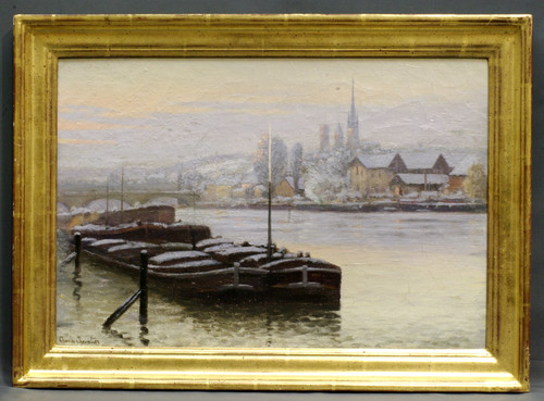 Tableau seine rouen - la,