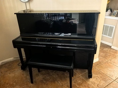 Yamaha upright piano - u1, 48"
