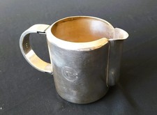 POT A EAU METAL ARGENTE