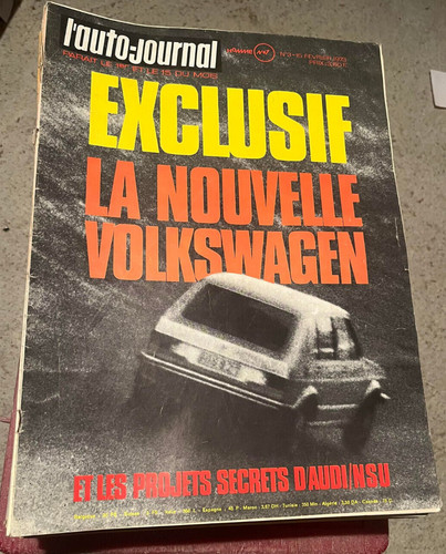 Auto journal 15 - l'auto,