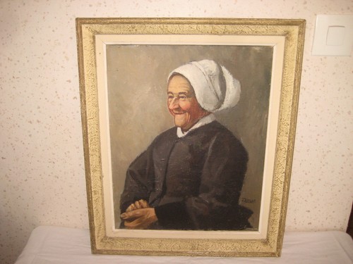 Tableau cadre avec peinture - tableau,