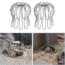 2 pièces gouttière attrape