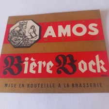 Ancienne étiquette  bière
