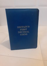 britains first decimal coin set. 1971.