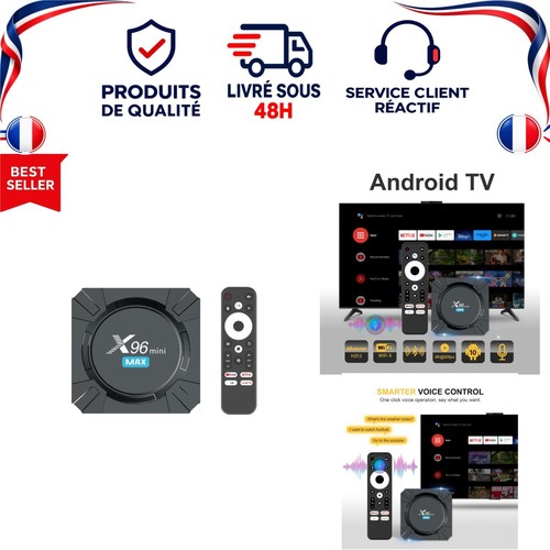 Boitier android box x96 - android,