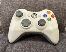 Official Microsoft Xbox 360 White Controller! Works Great! Fast Ship! Authentic!