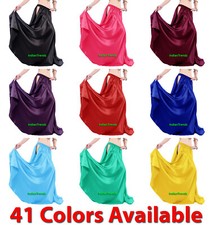 Satin Jupe Panneau Cerceau Danse Orientale Tribal Ouverture Gypsy Déguisement