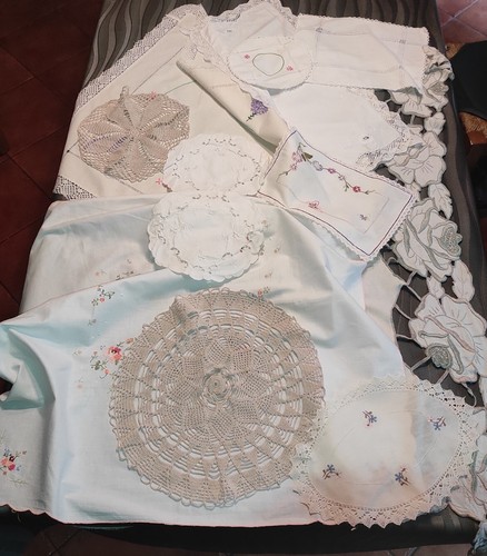 Lot napperons nappes - lot,