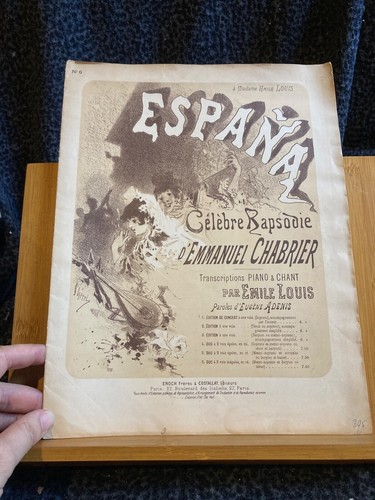 Emmanuel chabrier espana - emmanuel,