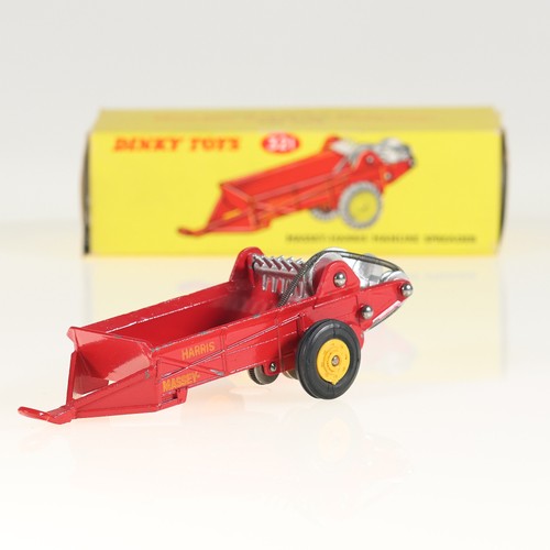 Dinky toys 321 massey - 321, massey-harris