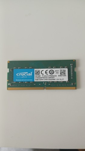 Ram crucial ddr4 8go - ram,