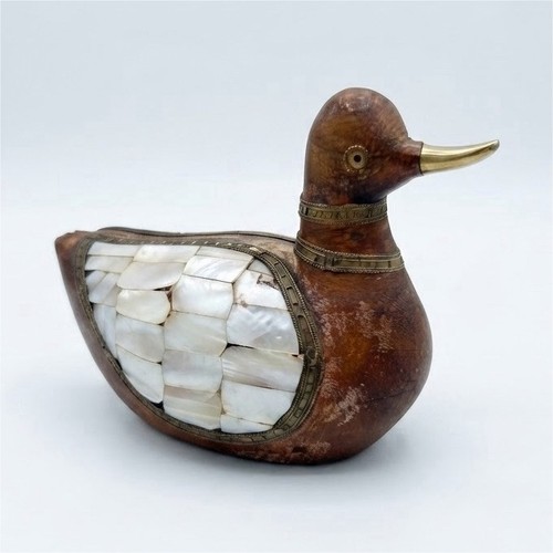 Figurine canard décorative - , en