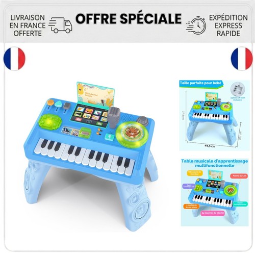 Table activités musicale - table, d’activités