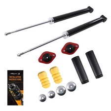 2x AMORTISSEURS + PALIER + KIT PROTECTION ARRIÈRE for BMW E46 Berline Touring