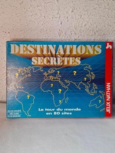Nathan destinations secrètes - destinations,
