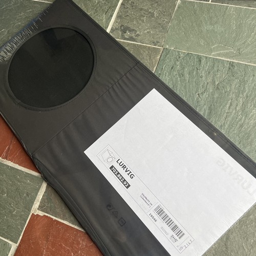 Ikea lurvig cat house black - cat,