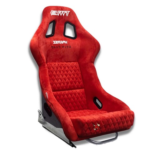Siège baquet universel rouge - siège,