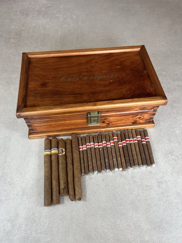 Boîte cigares bois - cigares,