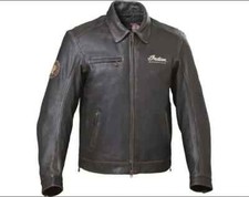 Blouson de motard en cuir de