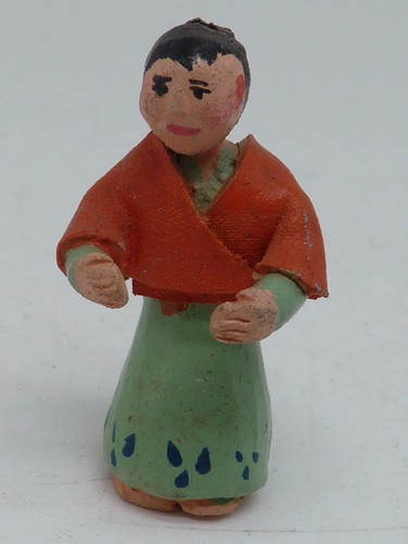 Ancien bibelot figurine - ancien,