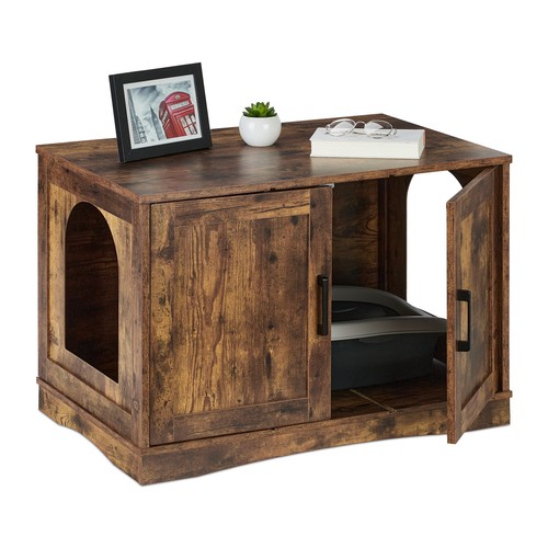 Meuble toilette pour chat - meuble, de