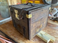 Malle de voyage entoillée