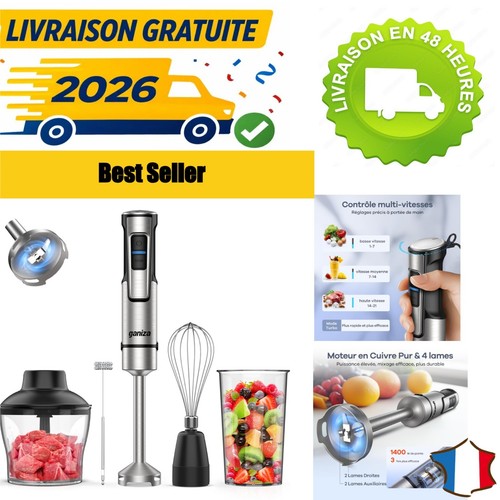Ganiza mixeur plongeant - ganiza,