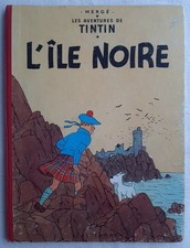TINTIN L'ILE NOIRE  RARE