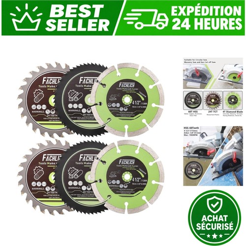 Lames scie circulaire 115 - , mm
