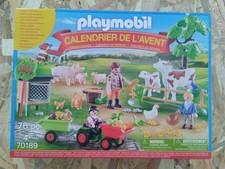 Playmobil 70189 - Calendrier De L'Avent Des Animaux De La Ferme. Set Neuf