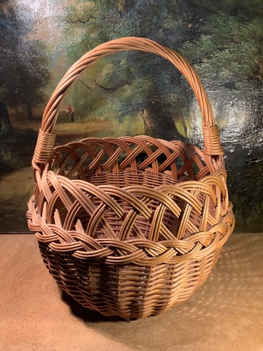 Ancien panier à - 40, cm