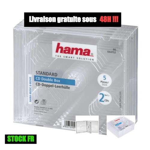 Hama boîtiers dvd - boîtiers, cd/dvd