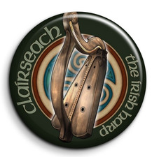 Culture celtique Harpe - Badge