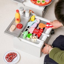 Four à Pizza En Bois Jouet