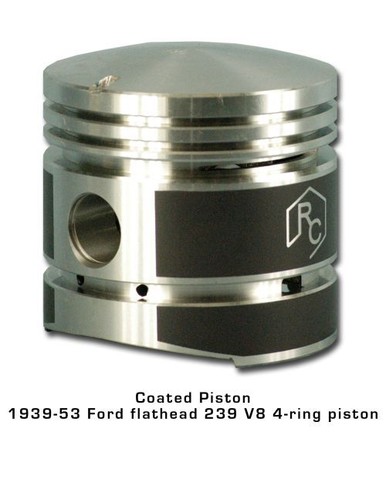 Pistons enduits 1939 ford - enduits, 1939-53