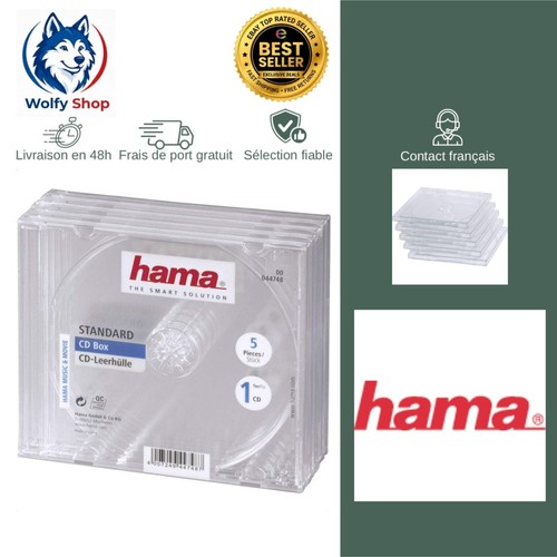 Hama boîtier dvd - hama,