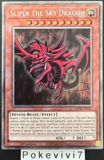 YU-GI-OH! Card SLIFER THE SKY DRAGON RA04-EN117 PSR NEW