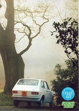 Catalogue Brochure Fiat 127 10/1972, Grande Bretagne / U.K.