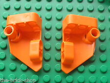 LEGO Technic Orange Fairing Panel 1 & 2 ref 87080 & 87086/ 9398 66433..