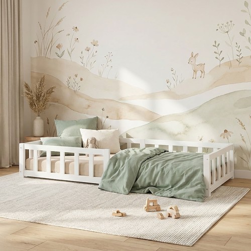 Lit montessori 90x200 - au, sol