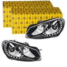2X HELLA BI-XENON DE LED