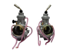 Carburateur Montage Set Gauche Droit Complet Carburateurs Pour Yamaha Rd 350