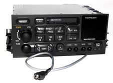 1995-2002 GMC Chevrolet Cadillac AM FM Cassette Radio w Aux On Pigtail 09354155