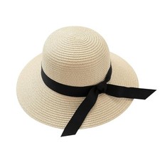 Chapeau de Paille Pliable à