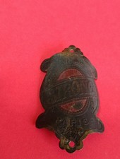 PLAQUE DE VELO ANCIENNE  STRONG PARIS