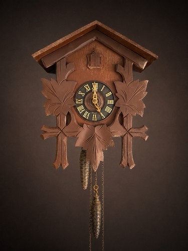 Horloge coucou murale - , vintage
