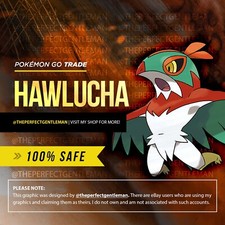 Hawlucha Pokemon #701 GO Gen 6 Kalos