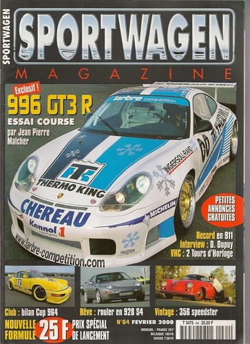 Sportwagen porsche 996 - 996, gt3r