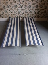 Paire de lits de camp vintage
